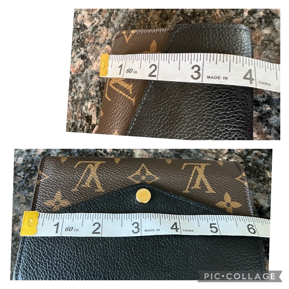 Exquisite Louis Vuitton Pallas Noir Compact  Wallet - Picture 12 of 16